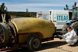 En España solamente el 34% de los equipos fitosanitarios pasó la ITEAF en plazo