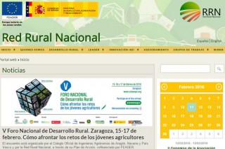 El Ministerio estrena www.redruralnacional.es, un portal sobre desarrollo rural