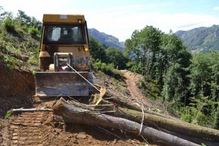 La introducción del cable sintético reduce la dureza de los trabajos forestales