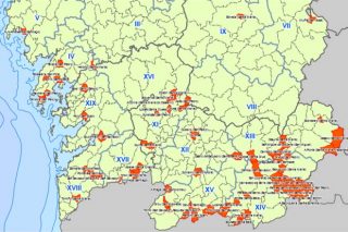 Ourense concentra el 60% de los puntos negros incendiarios de Galicia