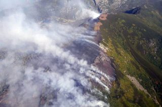La Xunta usará drones para vigilar los montes y en la extinción de los fuegos forestales