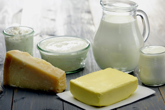 Nueva subida de los precios de la mantequilla y de la leche en polvo