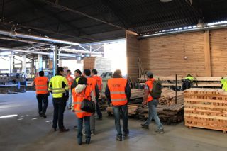 Empresarios chilenos de la industria de la madera visitan Galicia