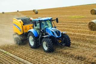 New Holland amplía su serie de tractores T6 en el modelo de 6 cilindros con una versión de 135cv