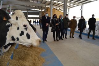 Inaugurado en Lugo el primer centro público experimental  de Galicia de formación e investigación del sector lácteo