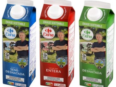 Carrefour lanza al mercado una leche en envase sostenible, de origen forestal
