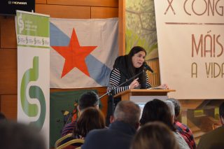 Isabel Vilalba, reelegida como secretaria general del Sindicato Labrego Galego