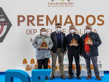 Premiados en las Catas de quesos y mieles de Galicia 2021