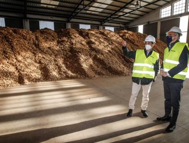 Biegal, nueva planta de astillado de biomasa en Mondoñedo
