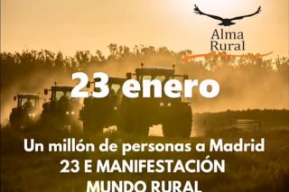 Manifestación este domingo en Madrid en defensa de la actividad agroganadera en el rural
