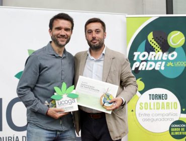 Ucoga organizó su primer torneo solidario de pádel