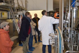 Empresas de Portugal y Angola buscan la colaboración del aula de Productos Lácteos del Campus Terra USC
