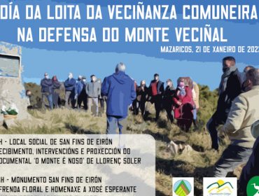 El Día de Lucha en Defensa del Monte Vecinal se celebra este sábado en Mazaricos