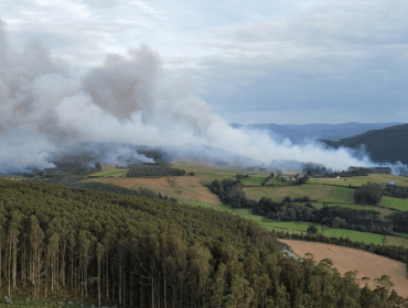 Trabada, un municipio «número 1» en la gestión del monte que sucumbió ante el mayor incendio de 2023