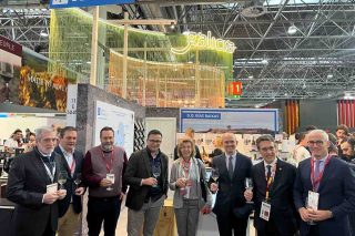 Una amplia muestra de vinos gallegos tienen presencia en la feria del vino internacional Prowein